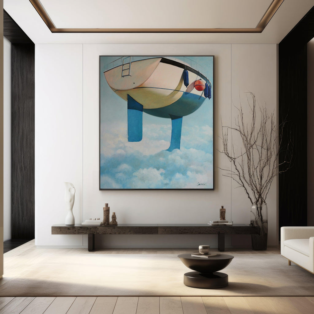 Sailing the Sky – A Dreamy Escape Through Boundless Imagination - AWAYFROMOBJECT