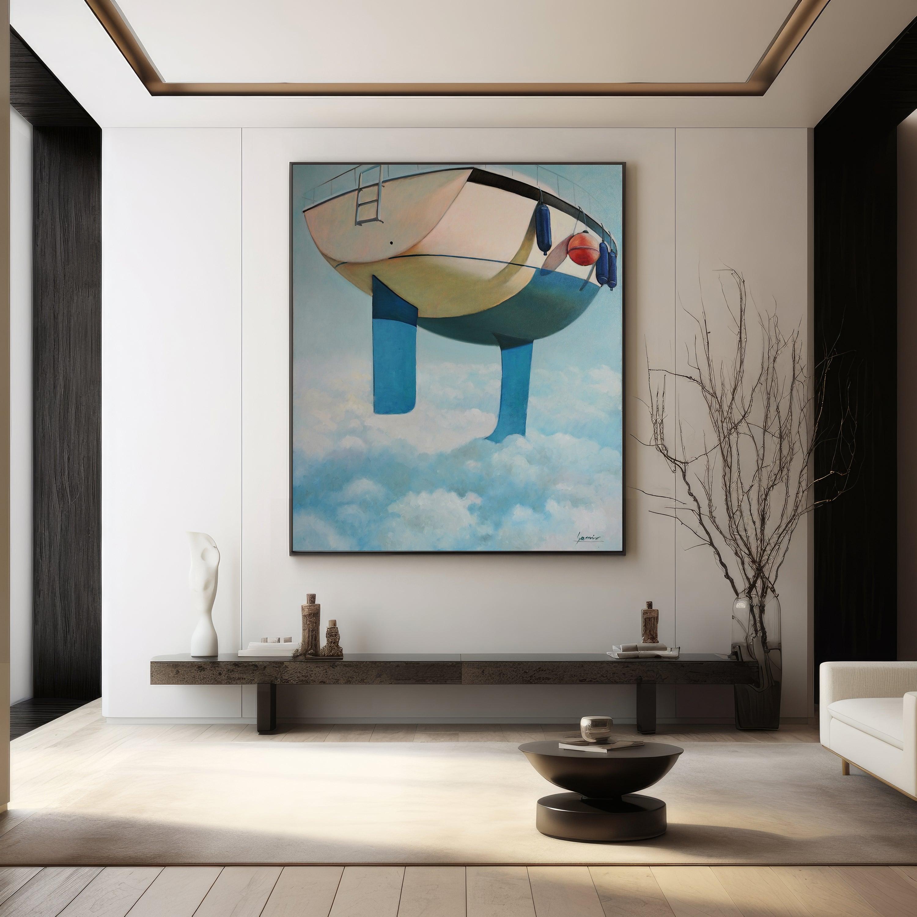 Sailing the Sky – A Dreamy Escape Through Boundless Imagination - AWAYFROMOBJECT