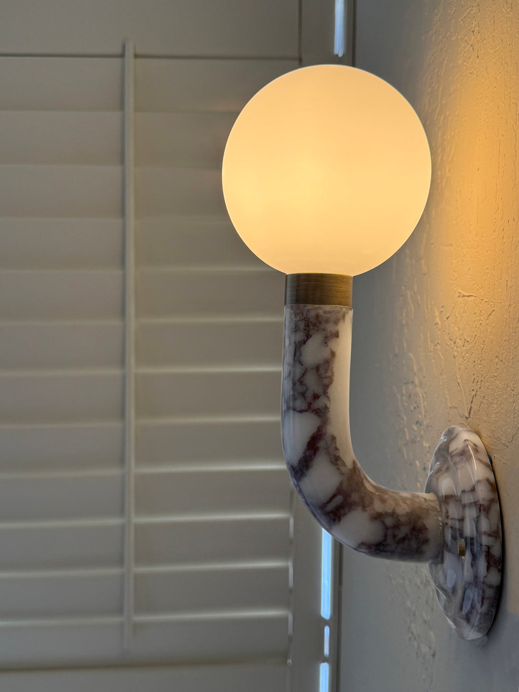 Around The World Marble Sconce