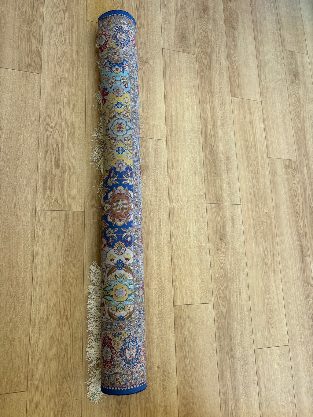 Mosaic Garden Silk & Wool Rug