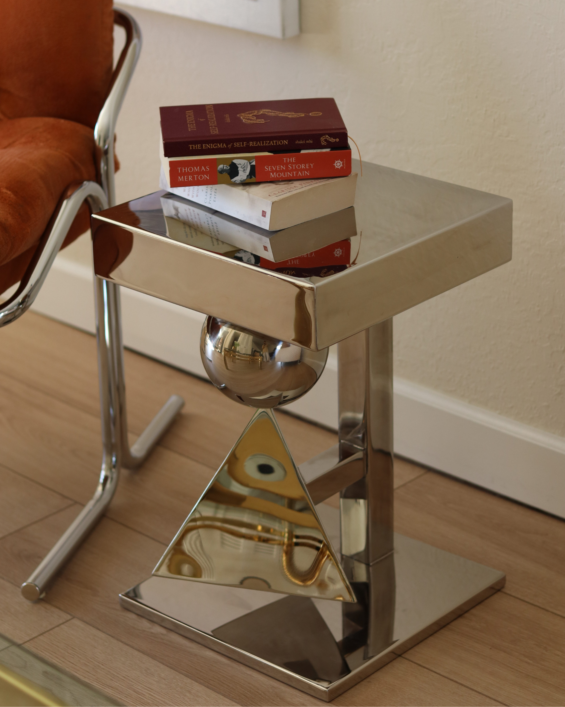 S33 Modern Steel Side Table