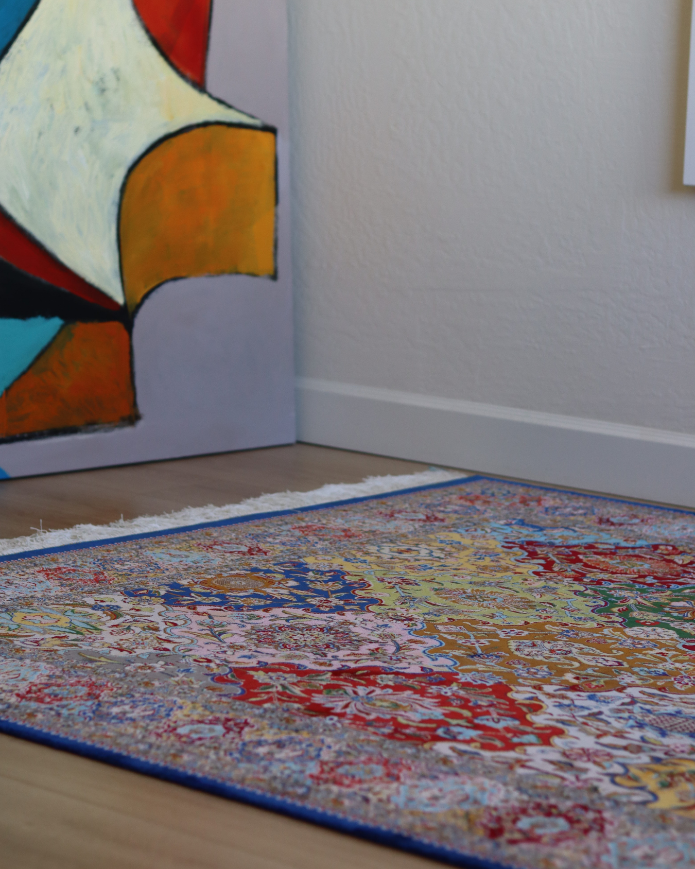 Mosaic Garden Silk & Wool Rug