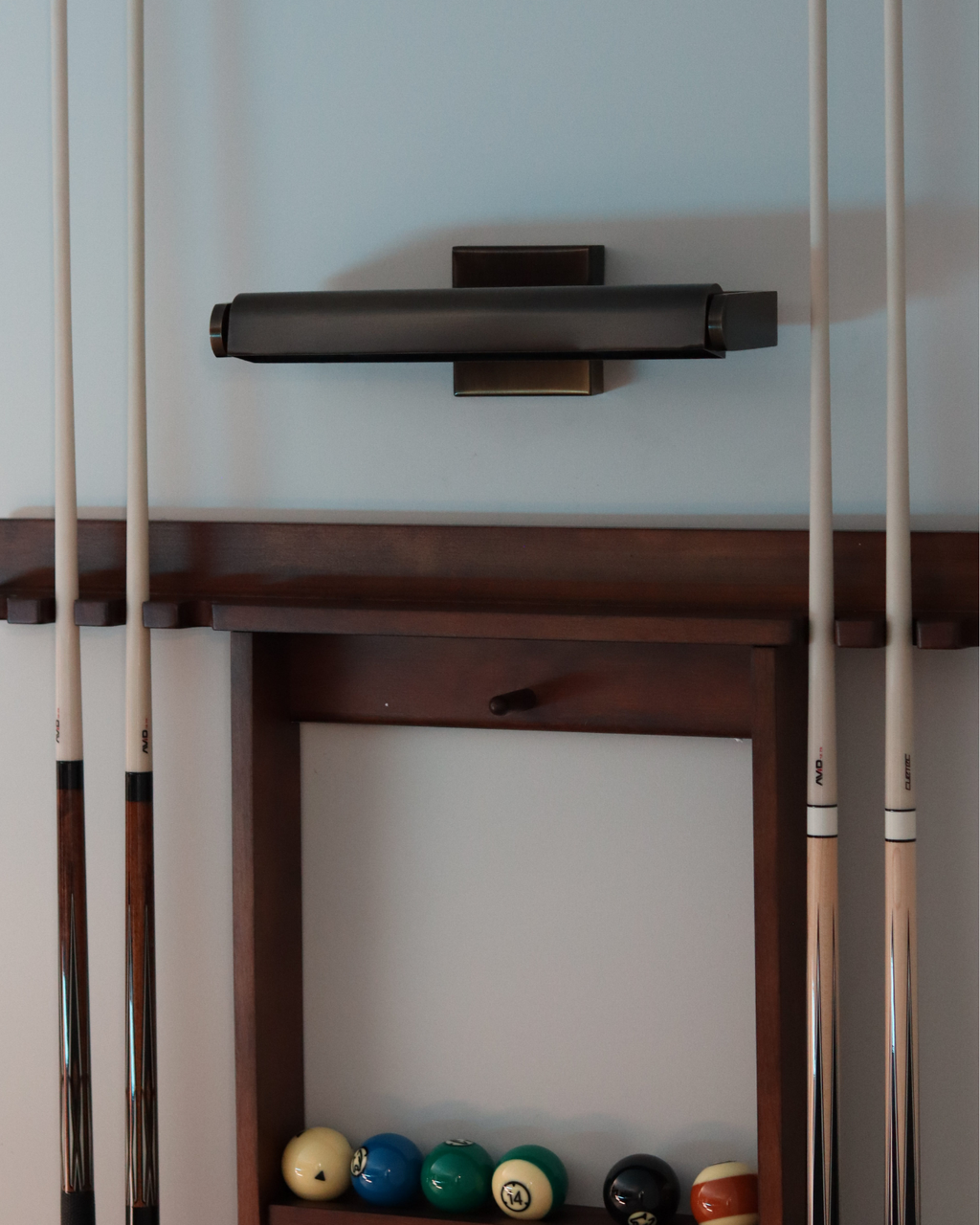 Quasar Aged Brass Adjustable Picture Light