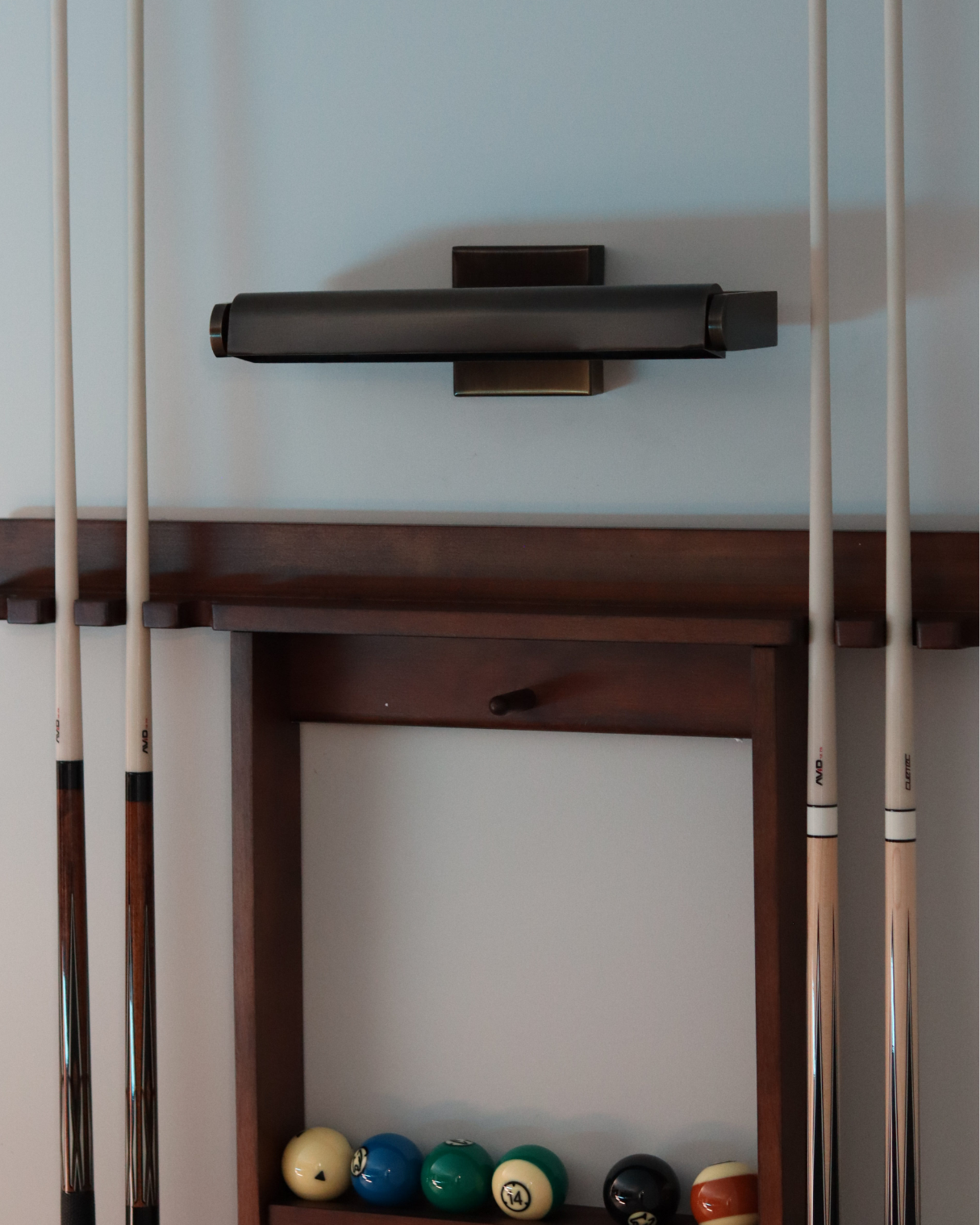 Quasar Aged Brass Adjustable Picture Light