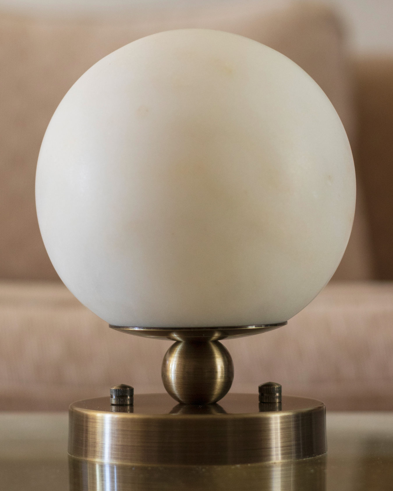 Venus Alabaster Globe Sconce