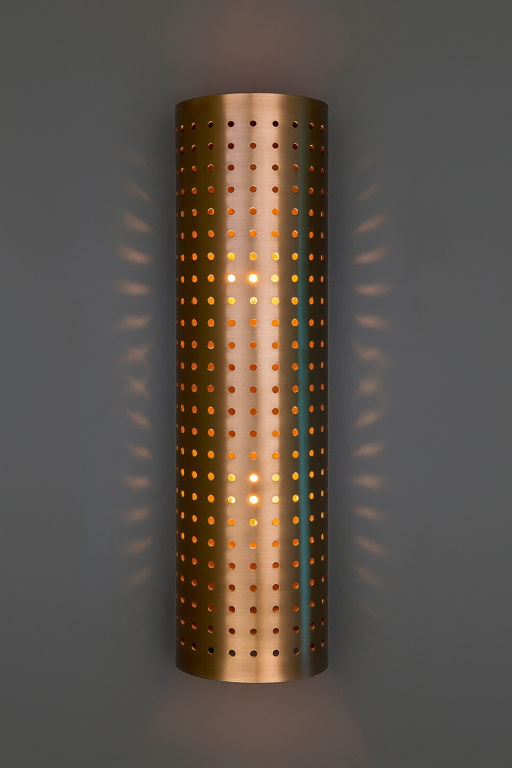 The Eclipse Perforated Sconce