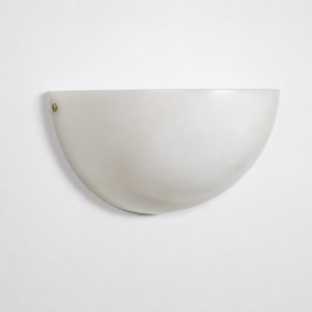 Half Moon Dome Alabaster — view 3