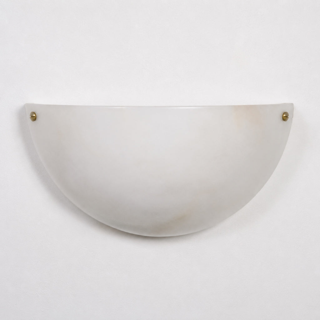 Half Moon Dome Alabaster — view 4