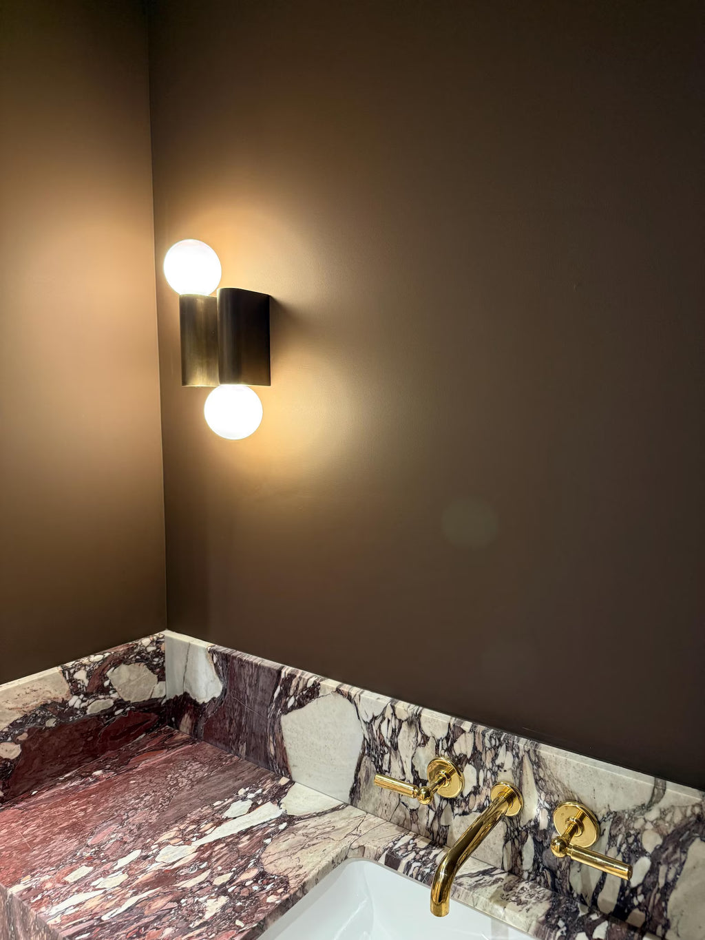 Isorropia Dual Globe Wall Sconce