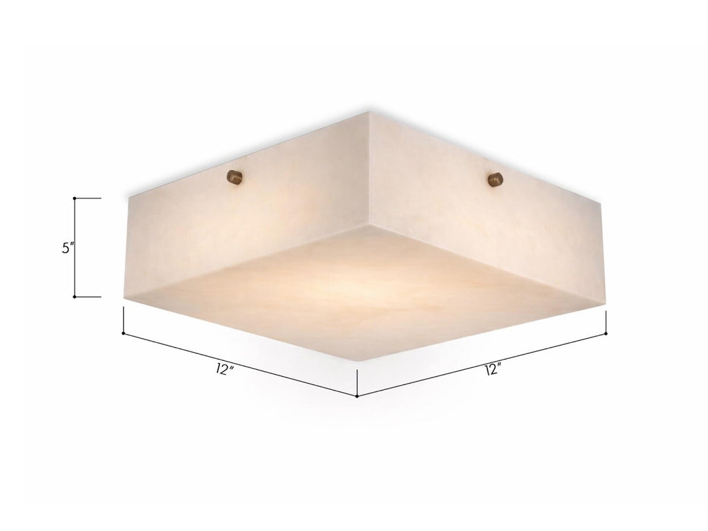 Plateía Square Flush Mount — view 2