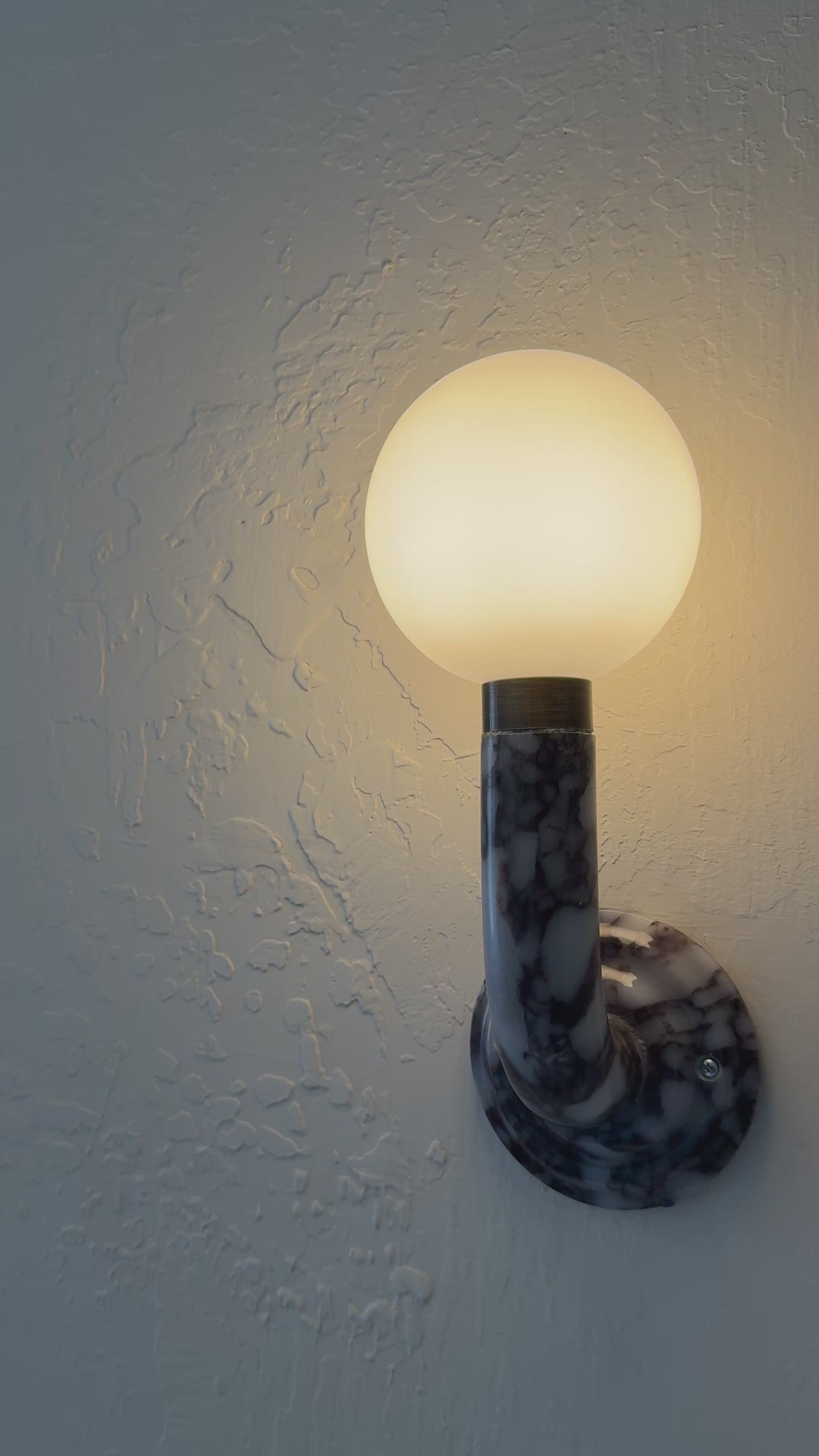 Around The World Marble Sconce