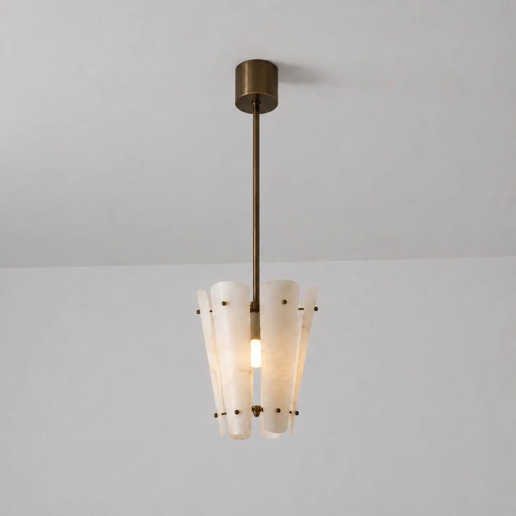 Sei Alabaster Chandelier — view 3 #on
