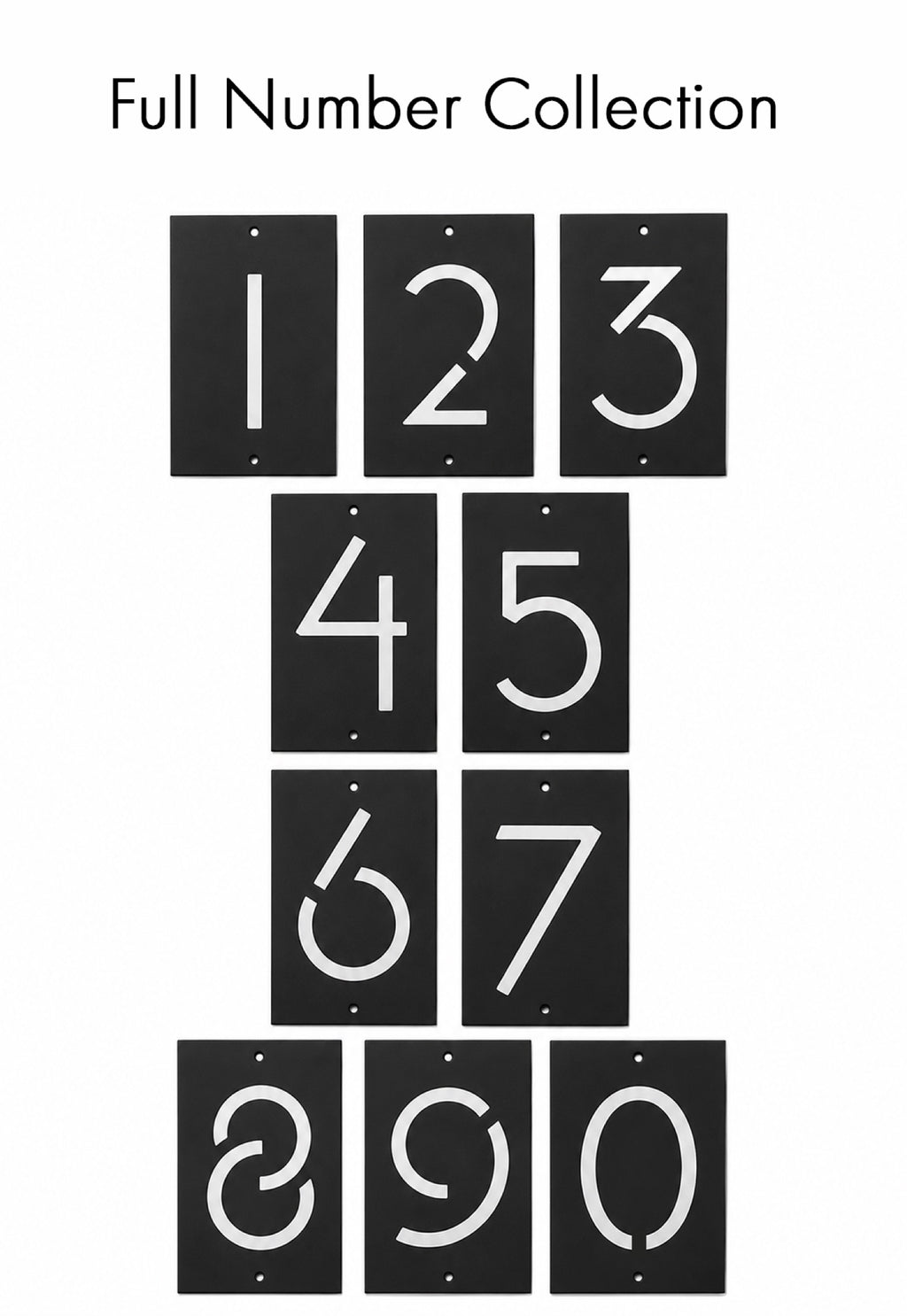 Taliesin House Numbers — view 6