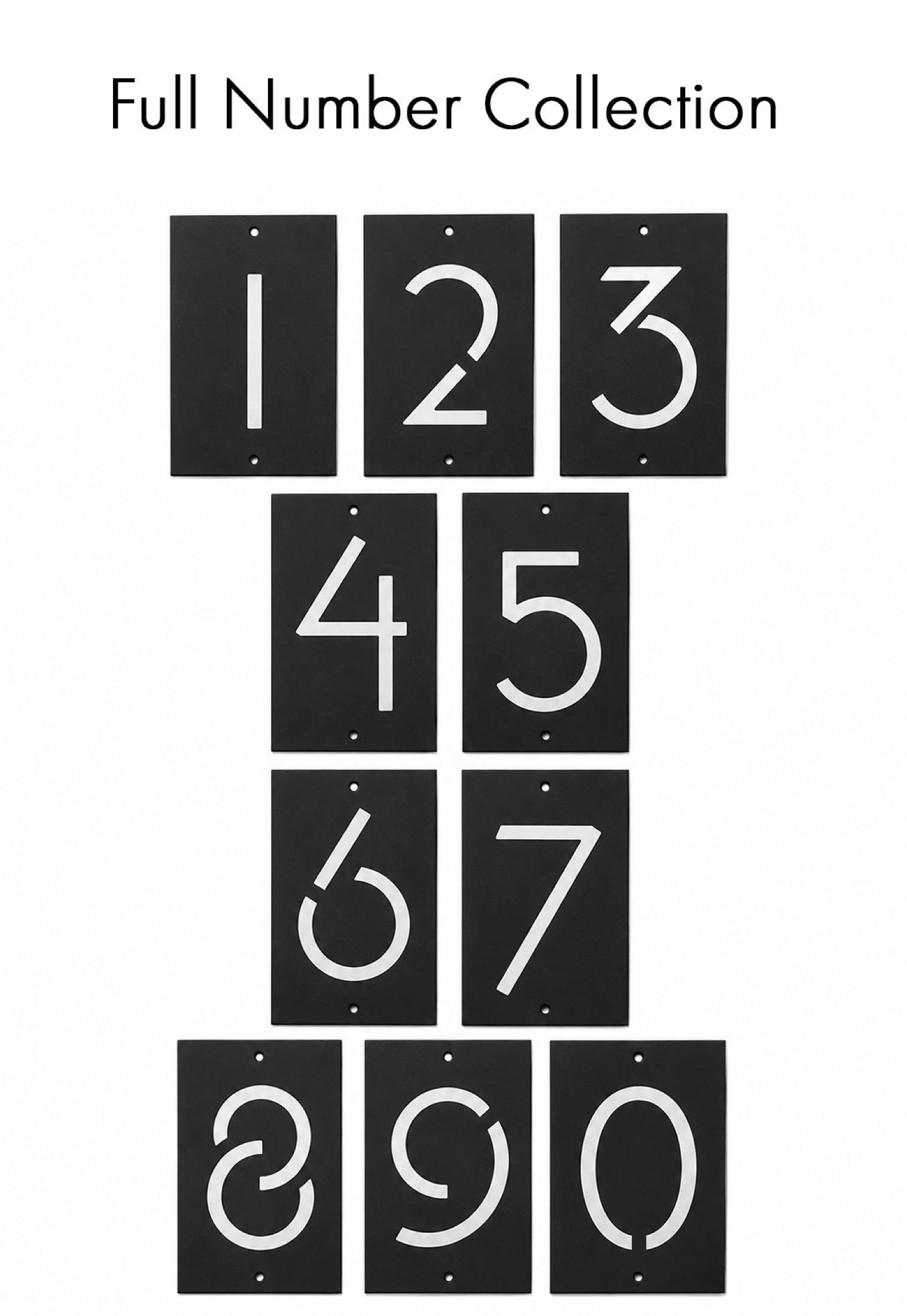 Taliesin House Numbers — view 6